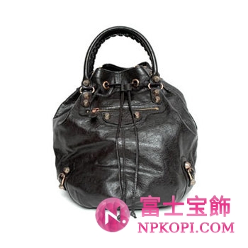 バレンシアガ（BALENCIAGA）POMPON GIANT　レディース2wayトートバッグ　ブラック　285440-D94JO-1000 